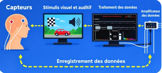 Placement des électrodes
